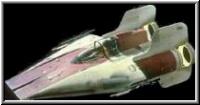 El veloz, pero no siempre confiable, A-Wing Starfighter